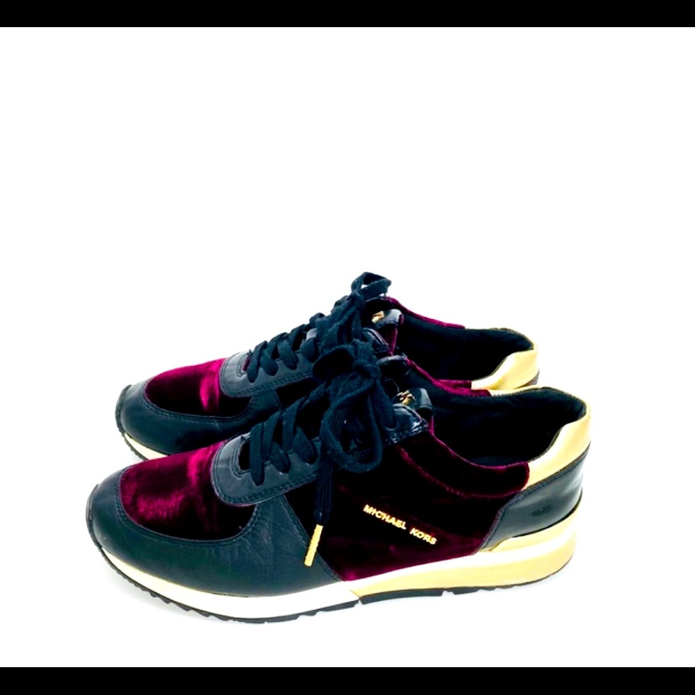 MICHAEL Michael Kors | Allie Wrap Sneakers | Plum Velvet | Size 11